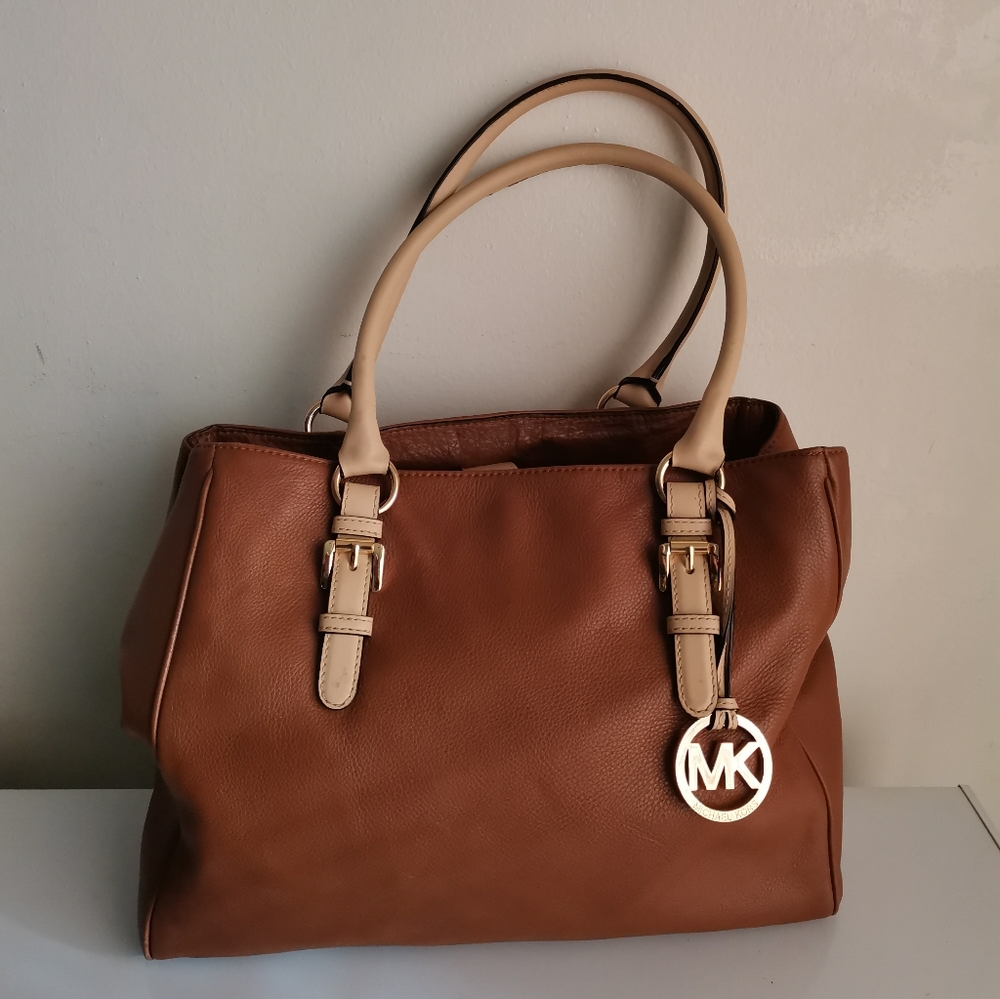 MICHAEL KORS BROWN LARGE BAG